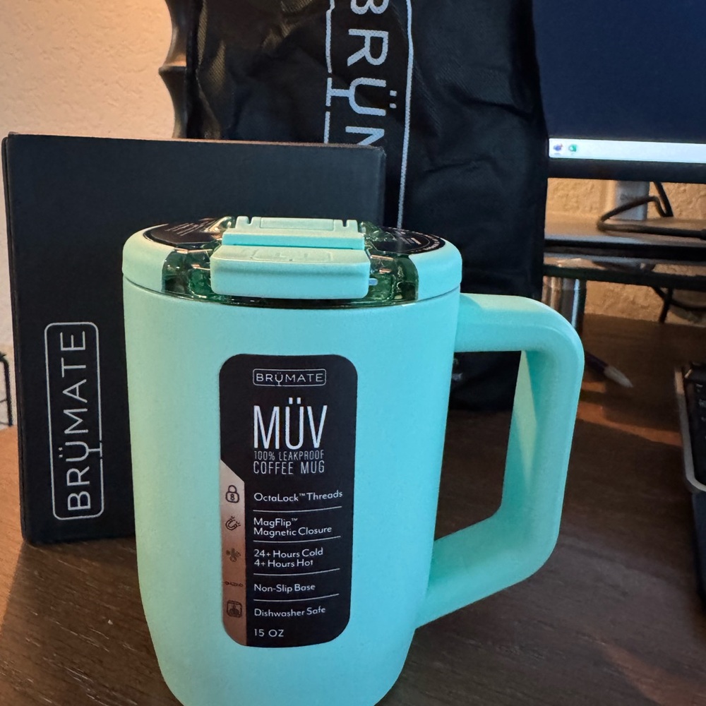 BrüMate MÜV Leakproof Coffee Mug - Mint